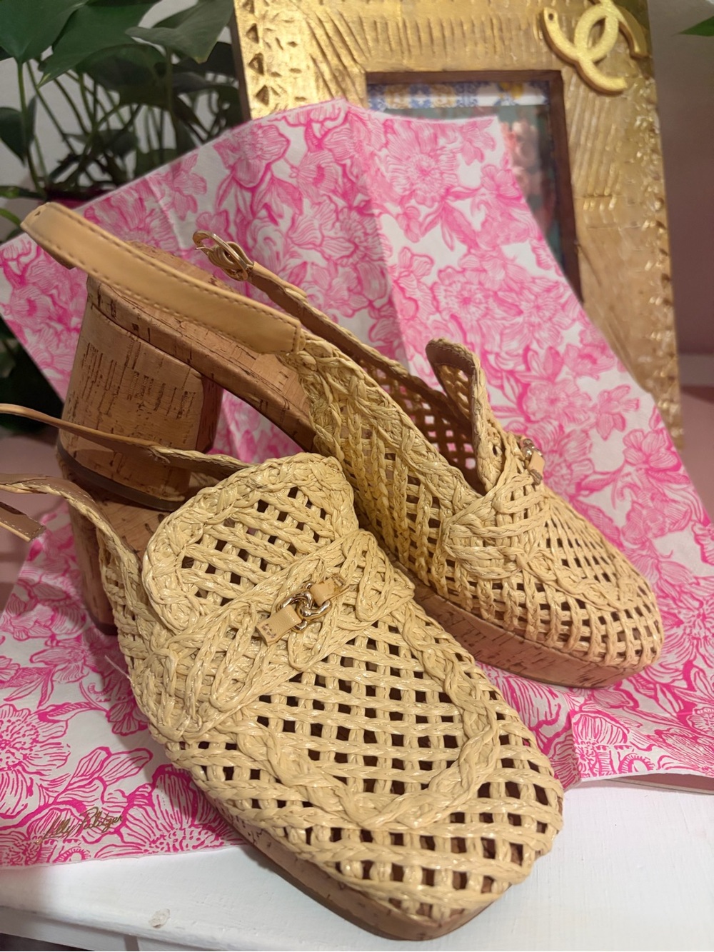 Aerosoles Woven Slingback Heeled Sandal “Santiago Raffia” in Natural - Picture 13 of 13